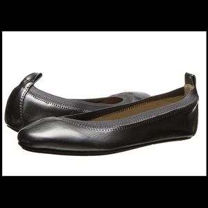 Yosi Samra Kids Miss Samara Metallic Ballet Flat